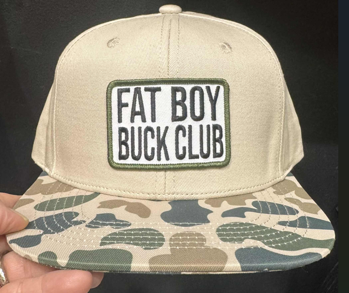 Fat Boy Buck Club Patch hat