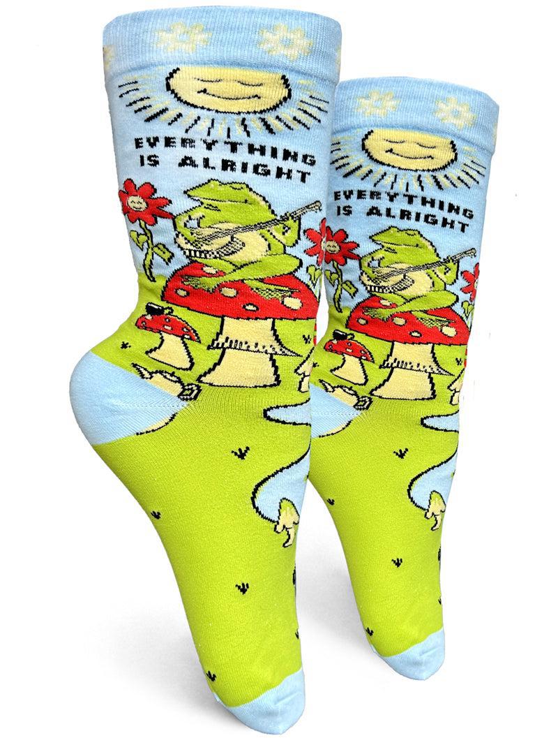 Everything Is Alright Women's Crew Socks