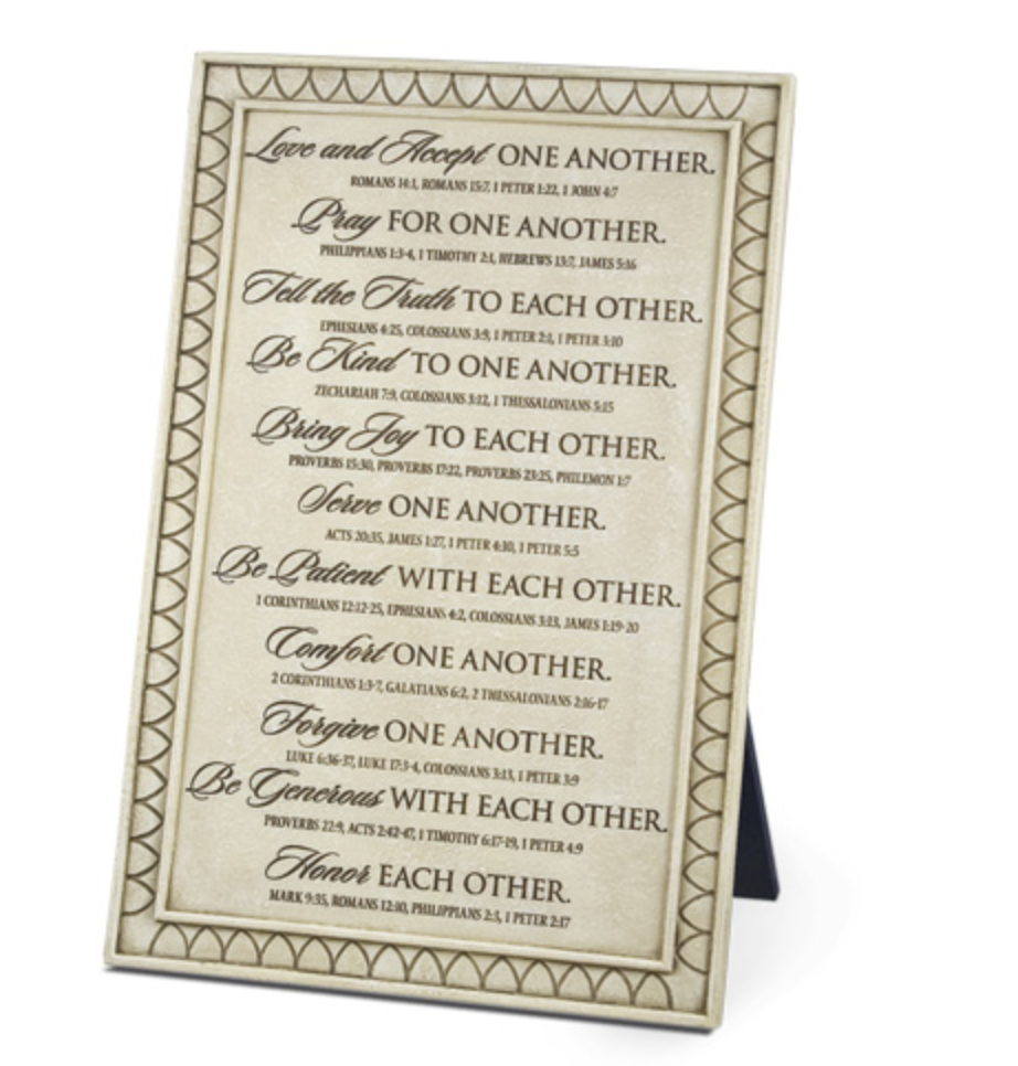 45005 One Another Plaque