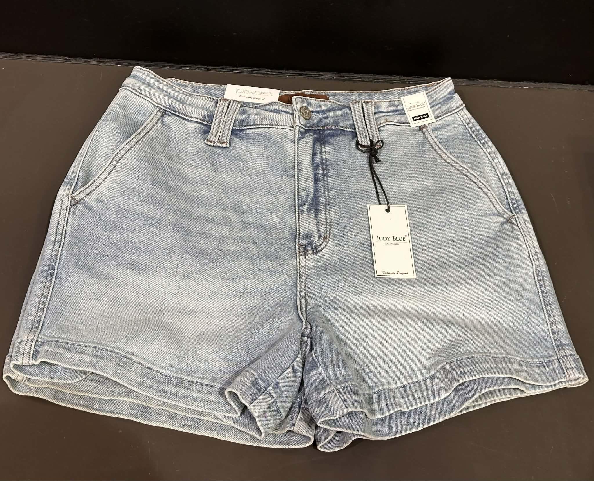 Judy Blue HW Trouser Shorts