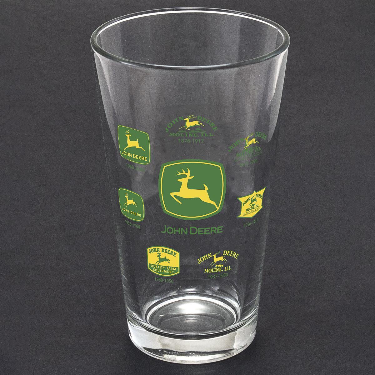 John Deere Historic Trademarks All-Purpose Glass