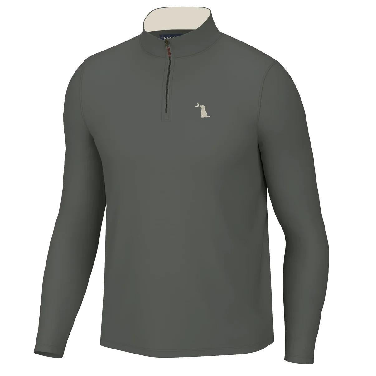 Bentley Quarter Zip - Smoke