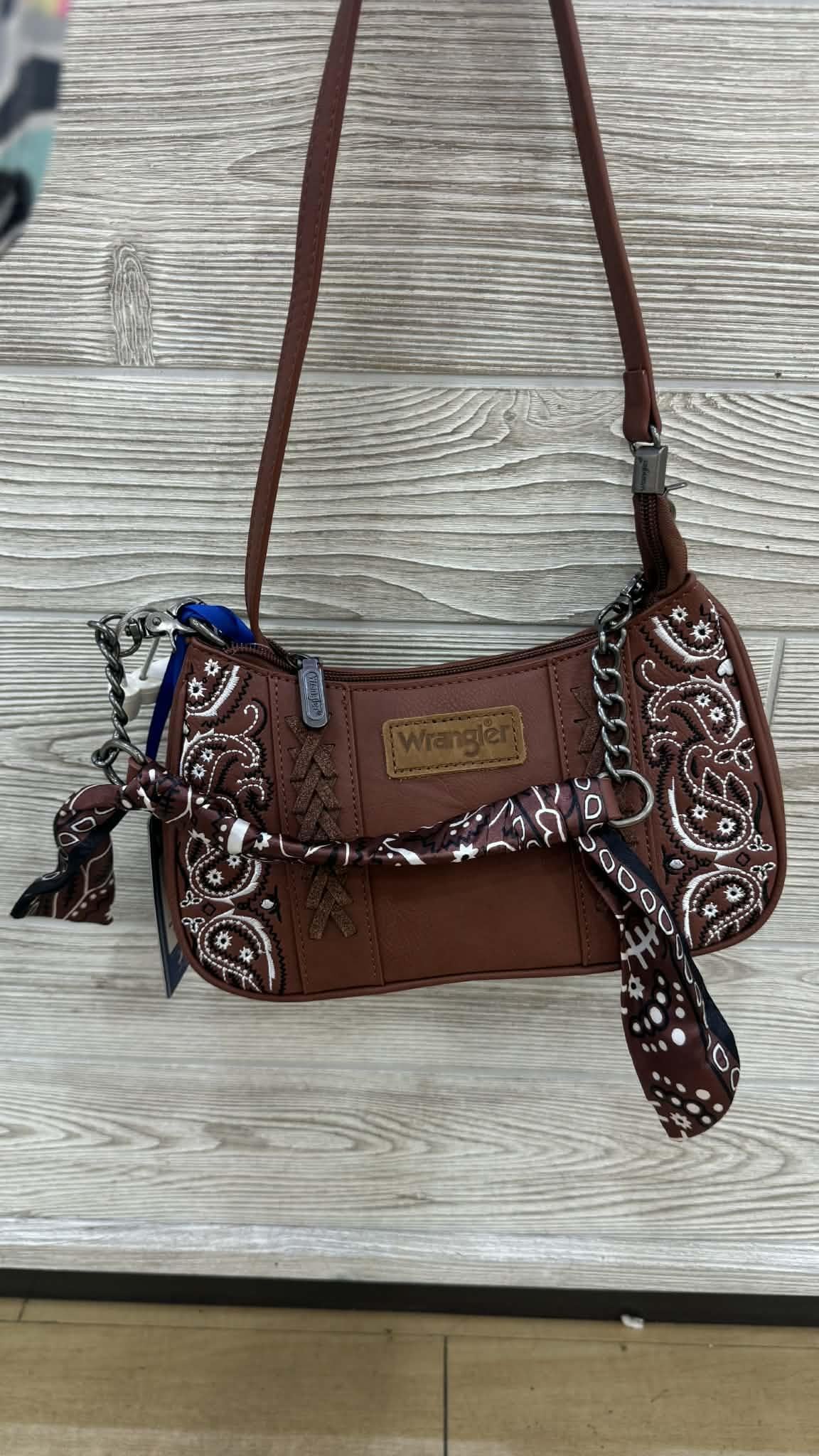 Wrangler Bandana Paisley Print Shoulder Bag/ Crossbody
