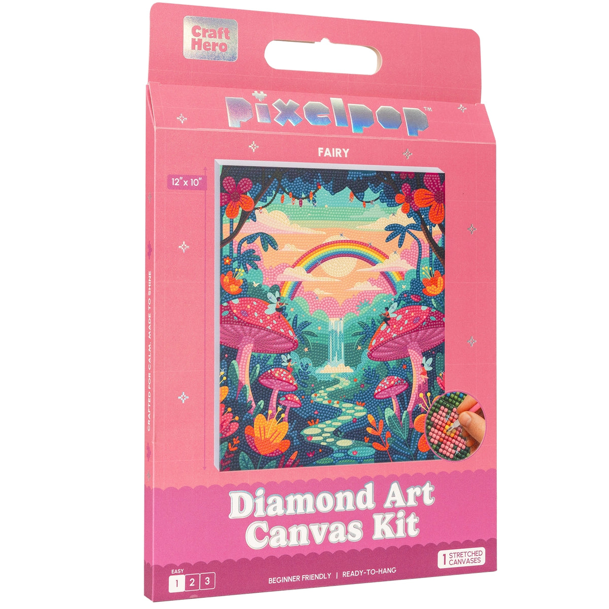 Craft Hero Pixelpop™ - Fairywood Forest - Diamond Art Reset Kit