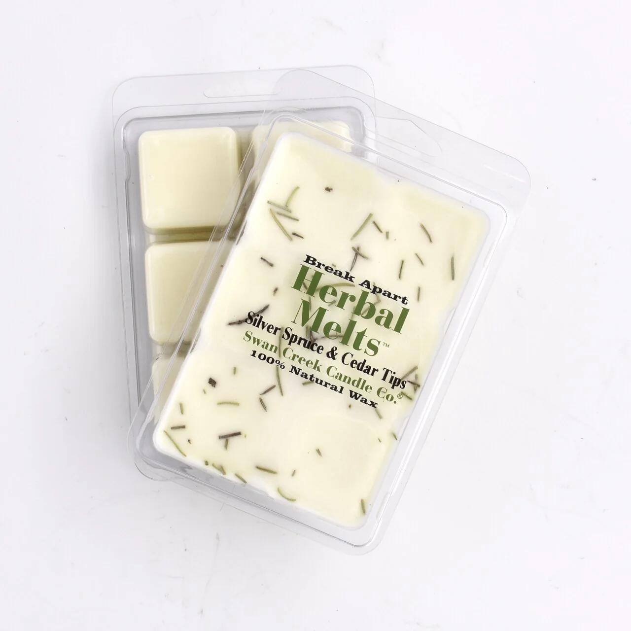 Swan Creek Herbal Melts - Silver Spruce & Cedar Tips