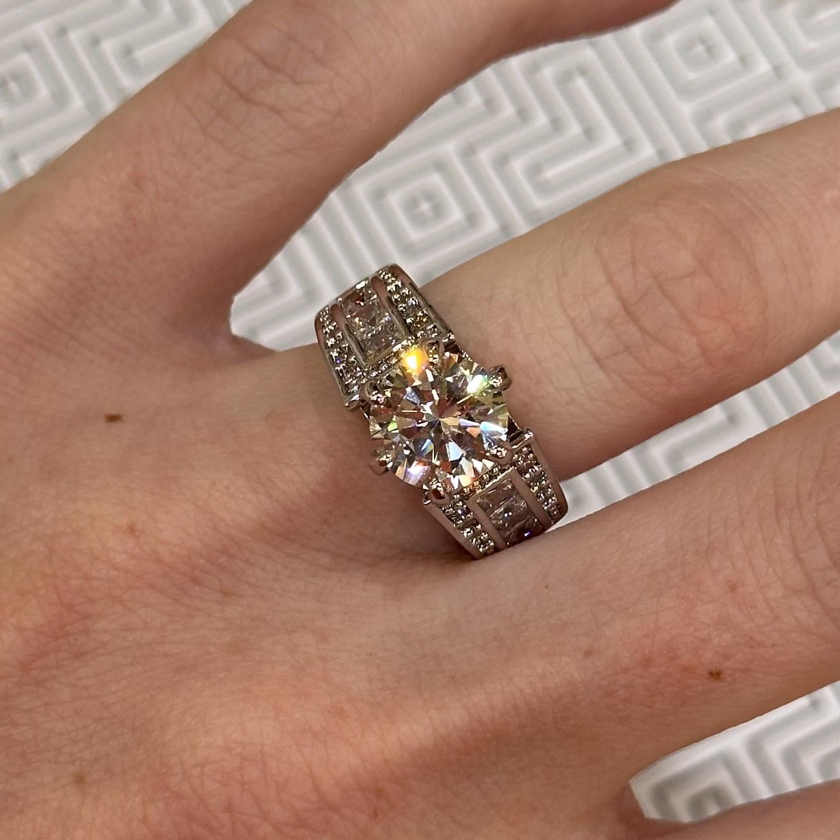 Style 6041 Zirconia Ring