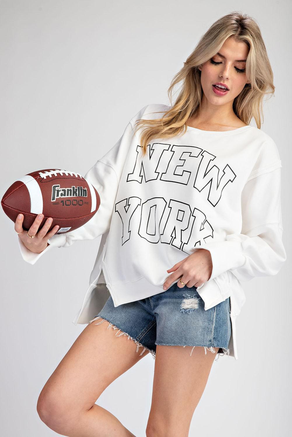 New York Pullover Top