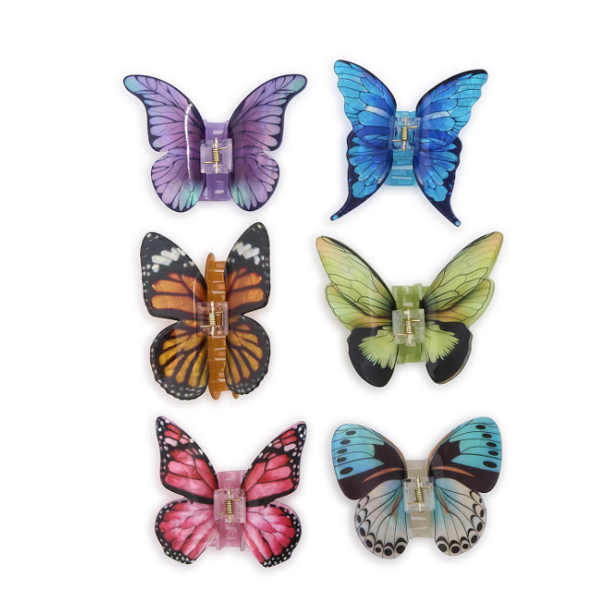 Beautiful Butterfly Shaped Claw Clip