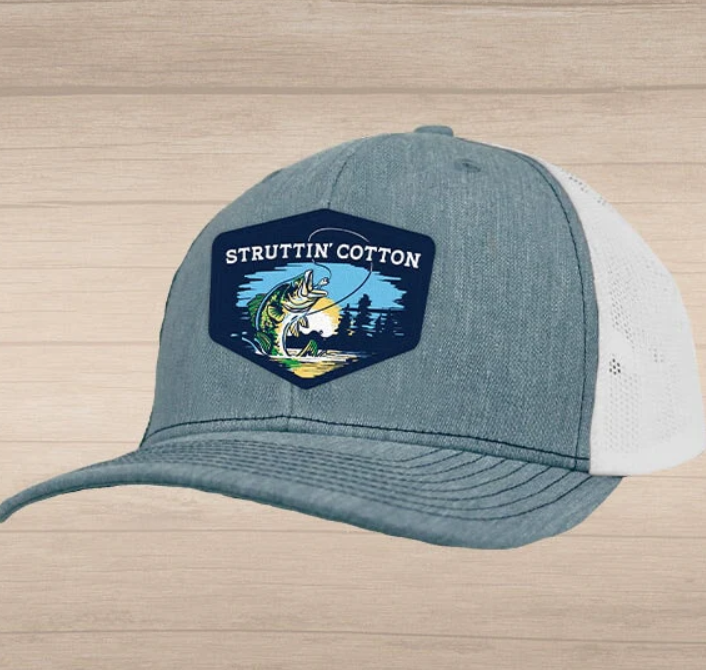 Early Riser Patch Hat Grey/White