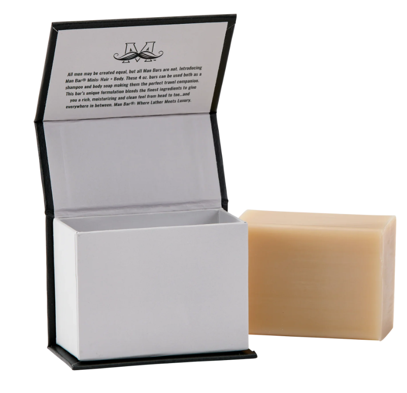 MAN BAR® MINI Hair & Body - Ebony Wood & Coffee