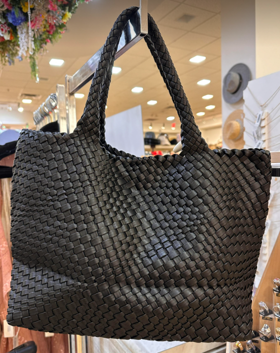 Ebony Woven Totes