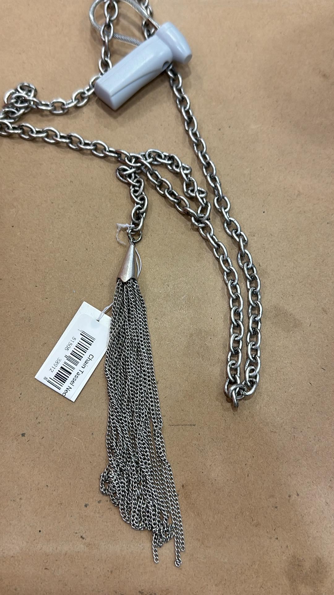 Chain Tassel Necklace