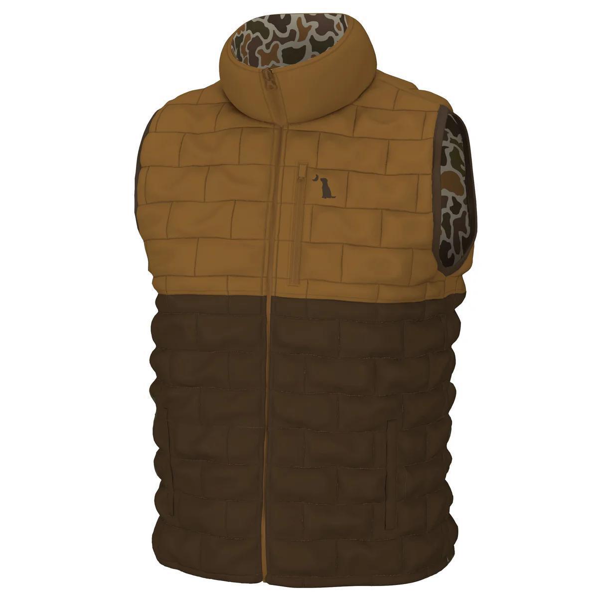 Duck Down Reversible Vest - Localflage Vintage