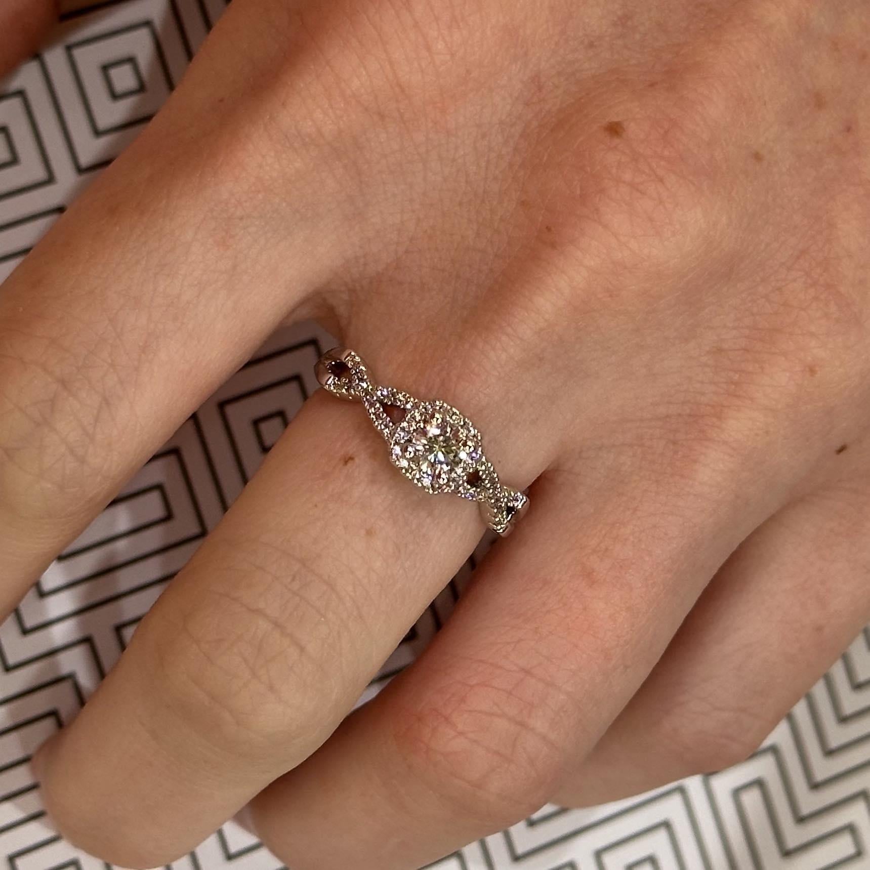 Style 6124 Zirconia Ring