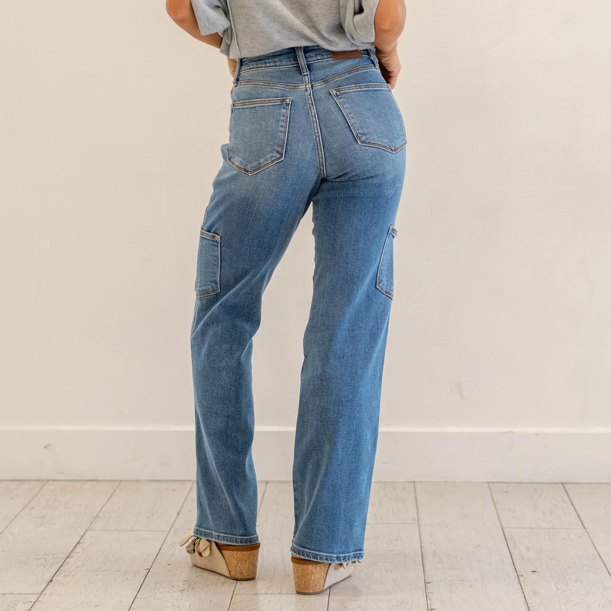 Judy Blue HW 90's Straight Jeans