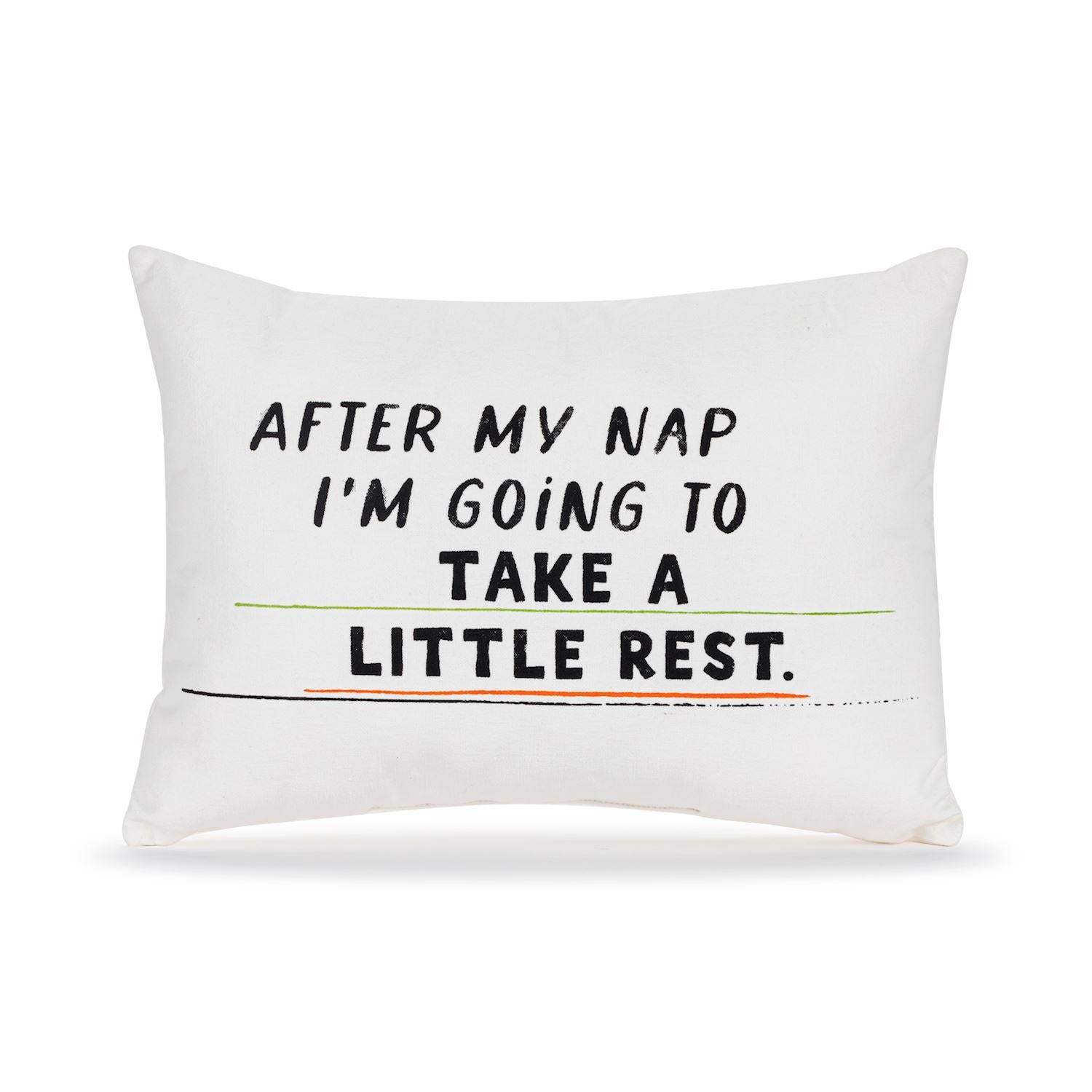 Live From Snack Time Pillows - 14x10in
