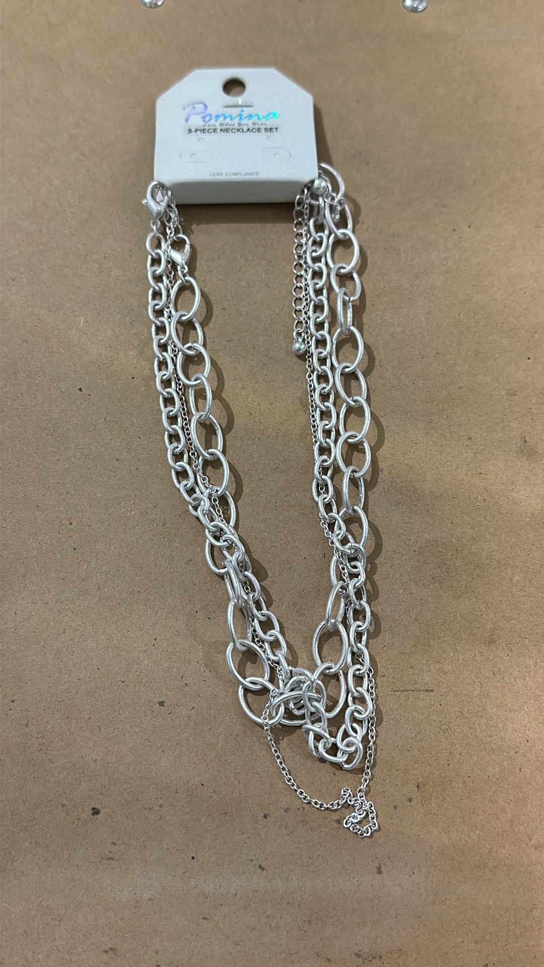 Three Layer Chain Necklace