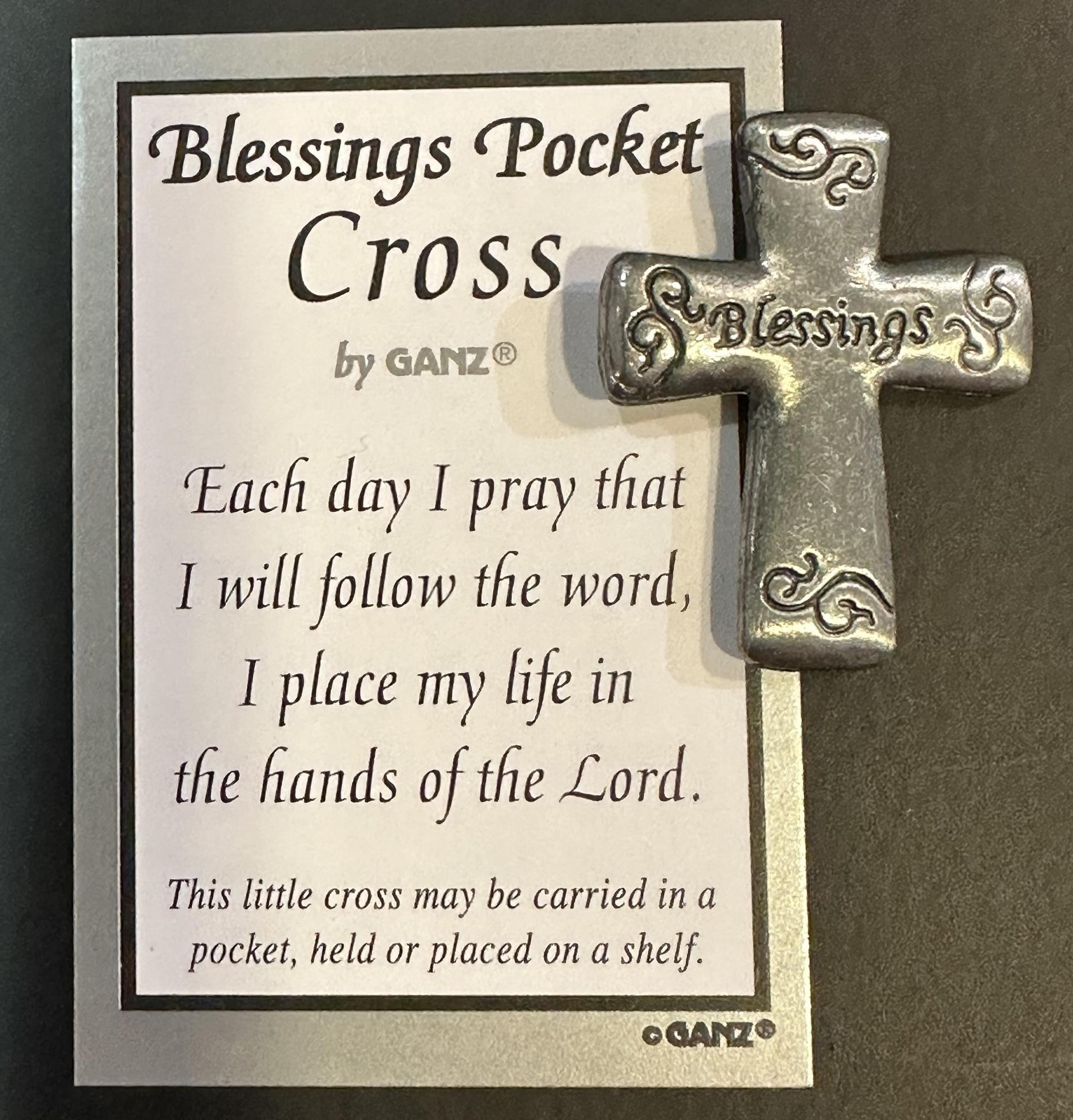 Blessings Pocket Cross