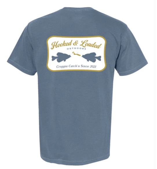 Crappie Catch'n Blue Tee