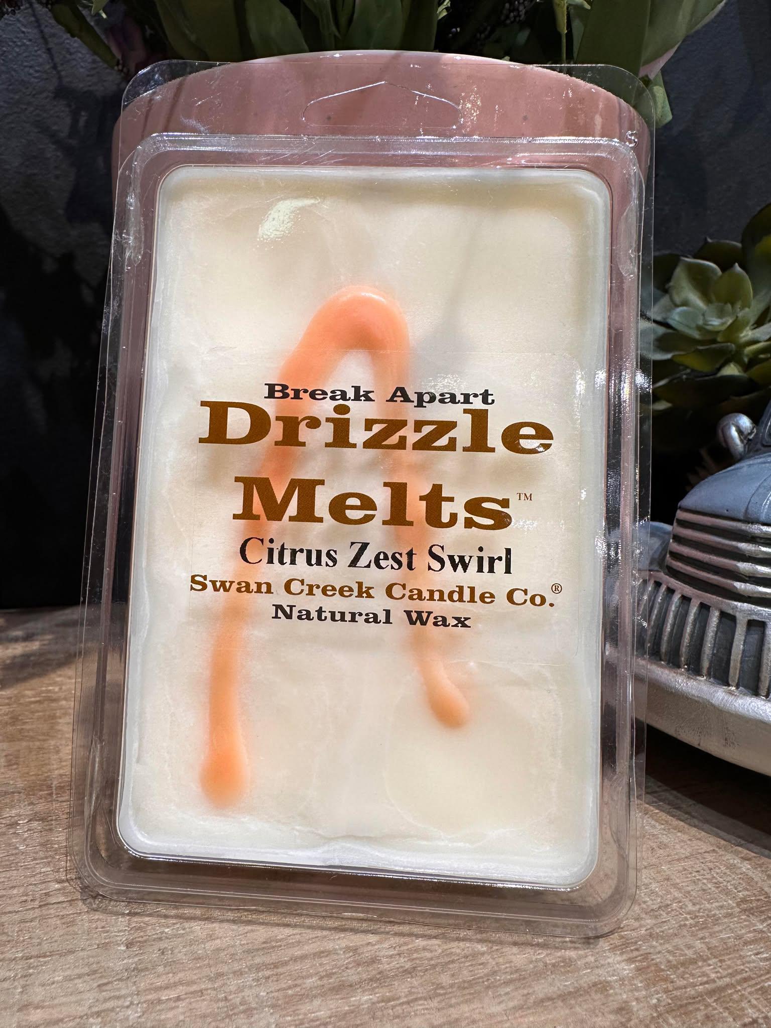 Swan Creek Drizzle Melts - CITRUS ZEST SWIRL