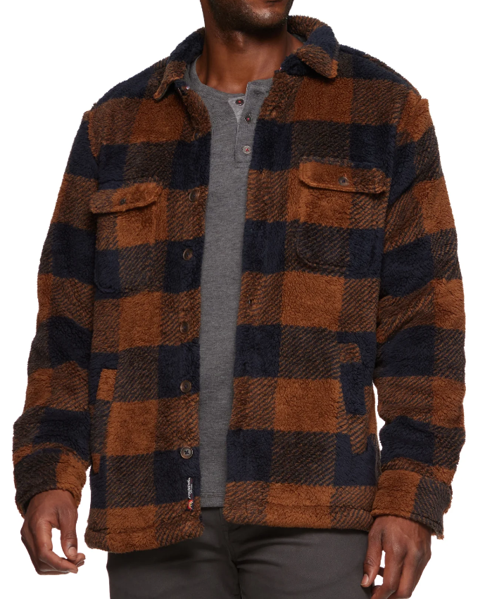Clarkson Sherpa Flannel Jacket