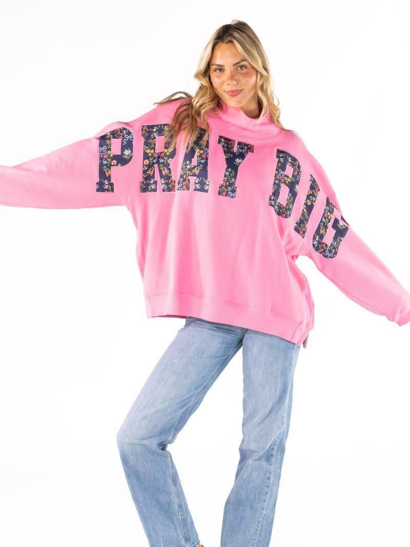 Simply Southern Pray Big Mockneck