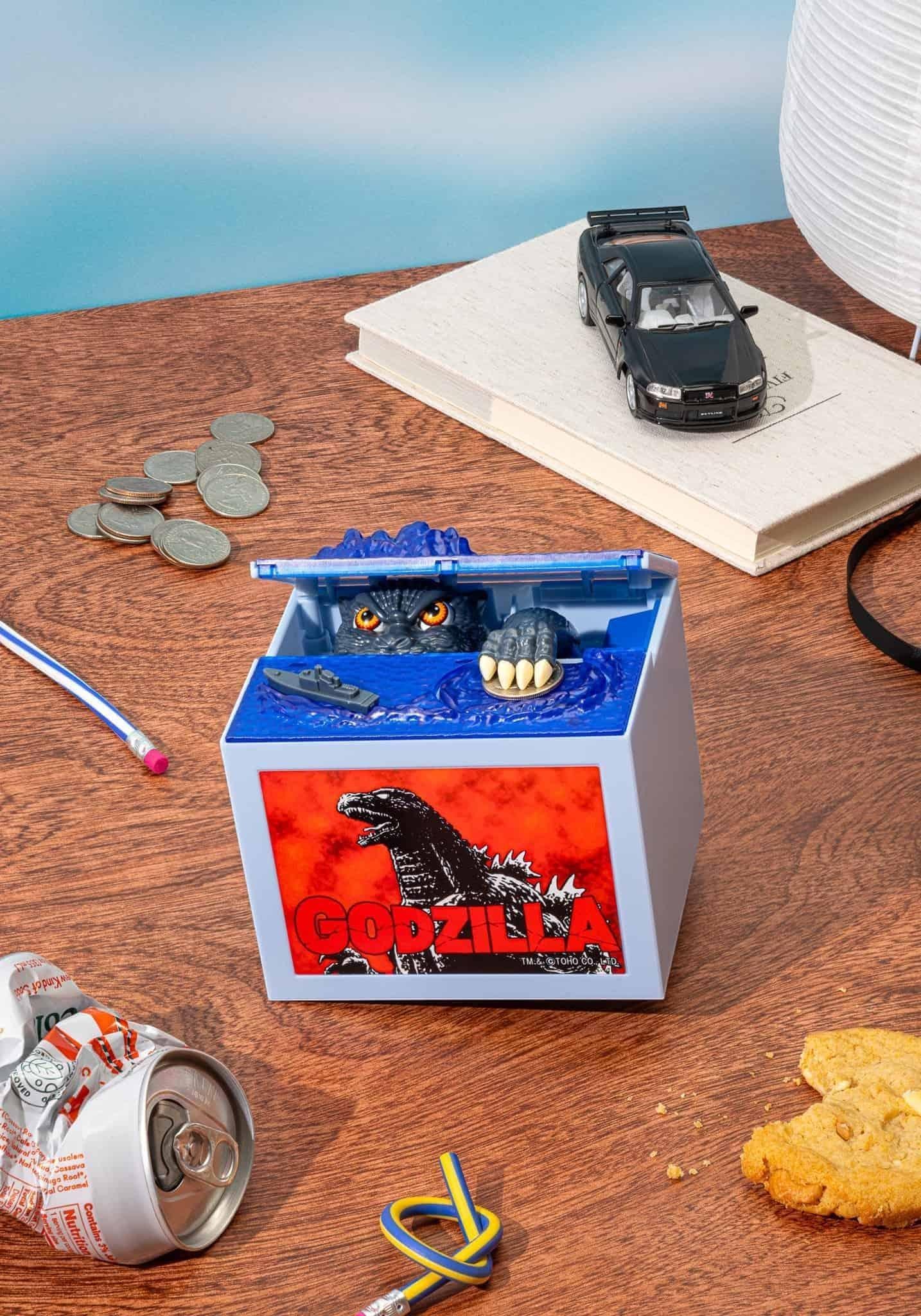 Godzilla in Box Bank