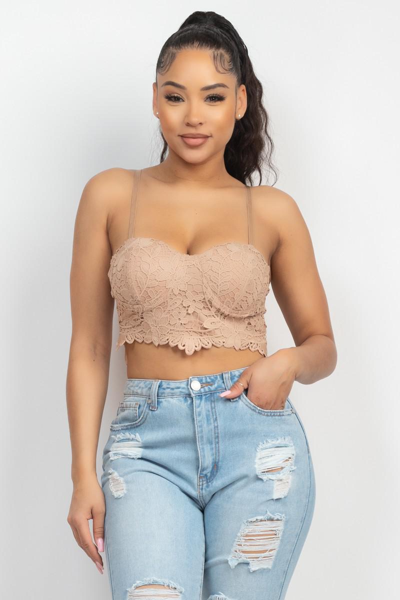 Embroidered Bralette