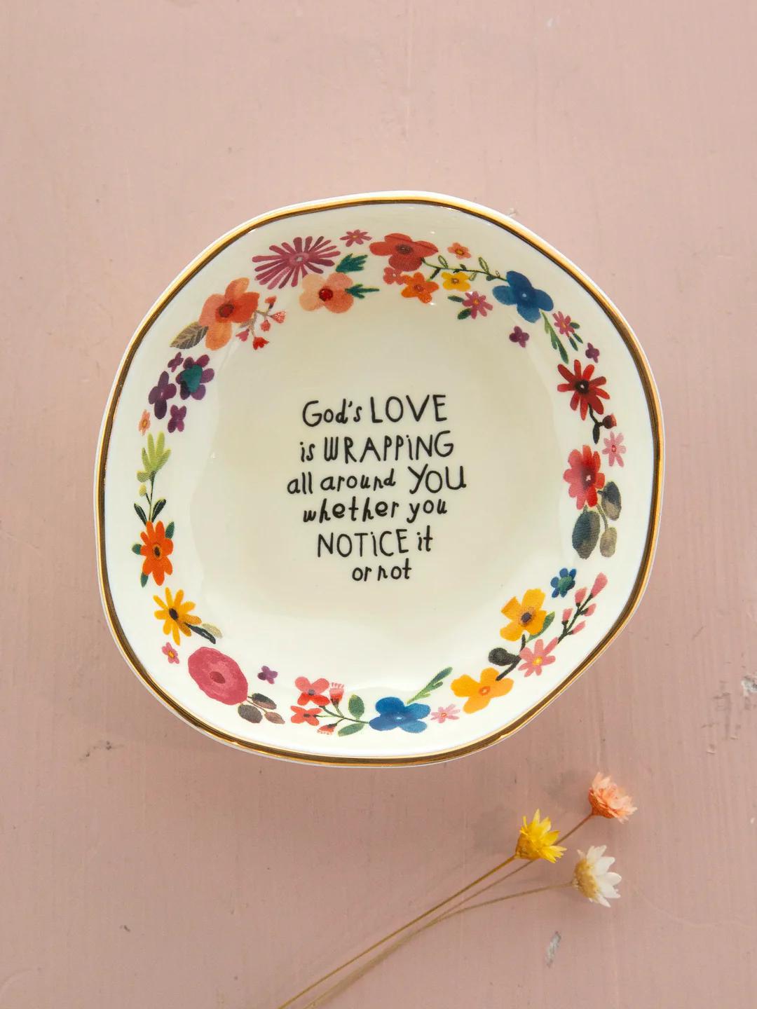 Perfect Little Trinket Bowl - God's Love