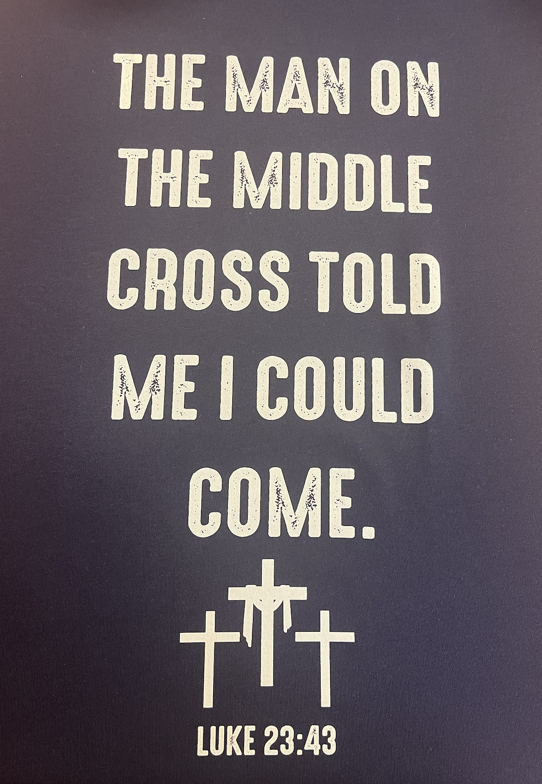 Middle Cross Tee