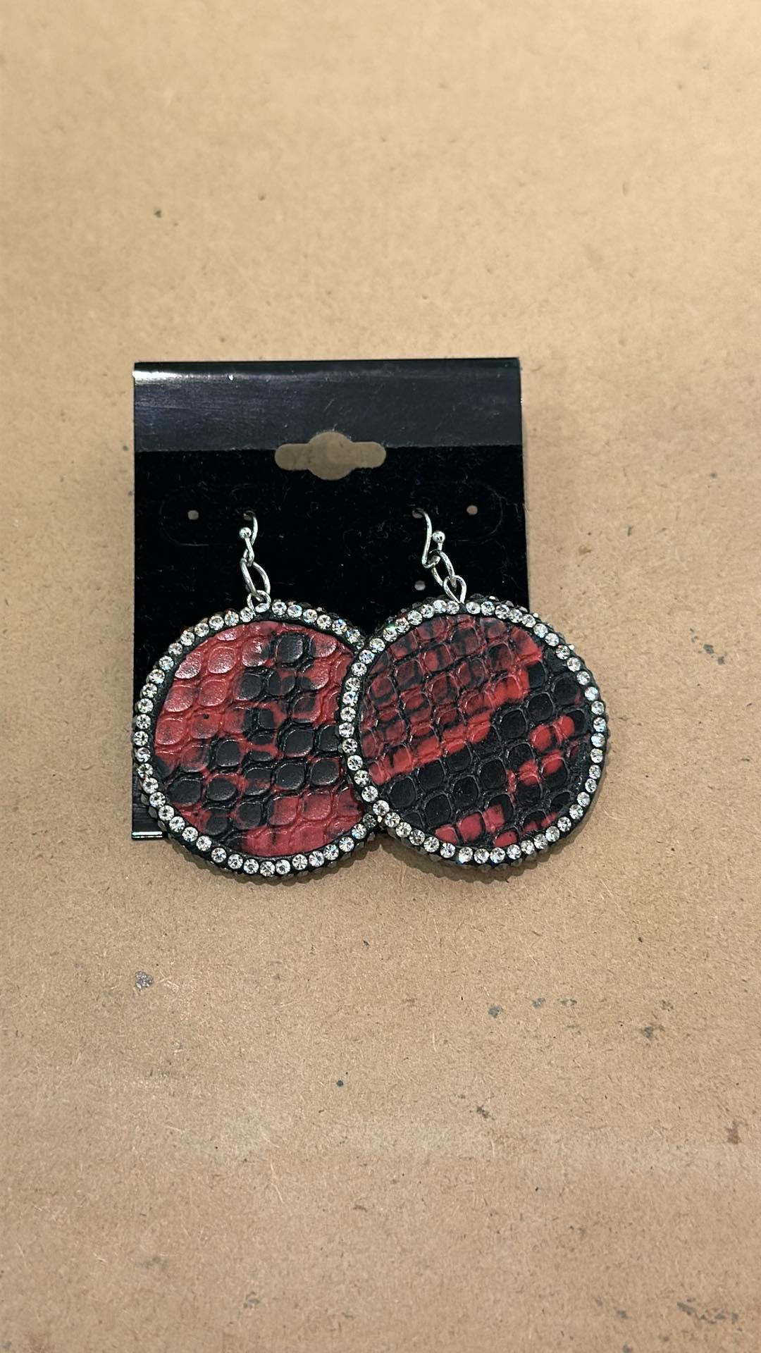 Reptile Bling Earring