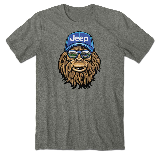 Jeep Nature Sasquatch Tee