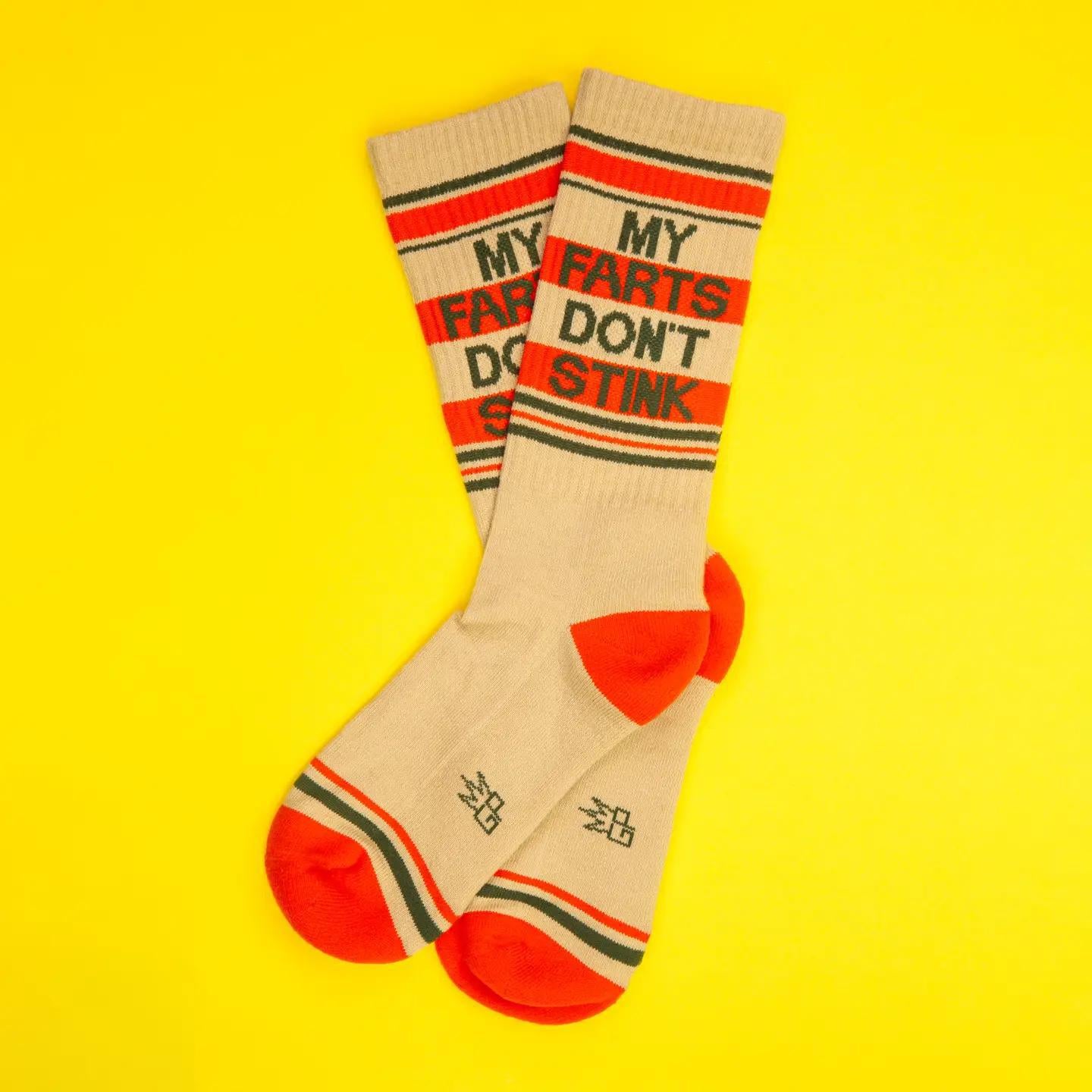 Farts Don't Stink Gym Socks