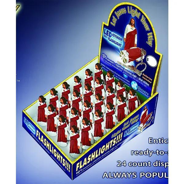 Jesus Flashlight Keychain