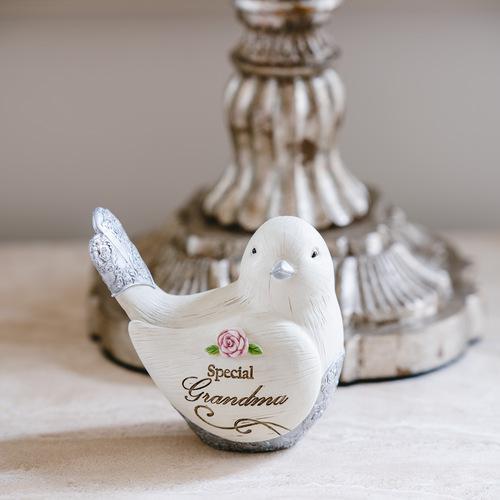 Special Grandma Bird Figurine