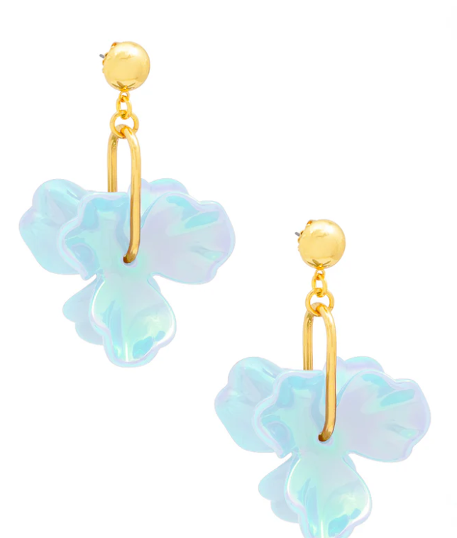 Abigail Flower Petal Earrings