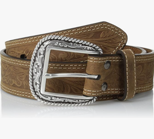 Ariat Men's Floral Embose Buckle