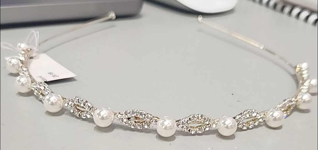 Crystal Pearl Headband