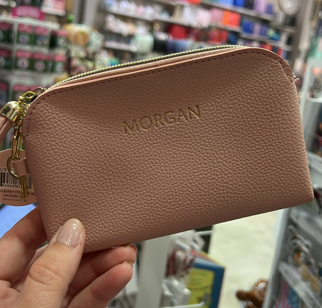 Morgan Pink Wristlet