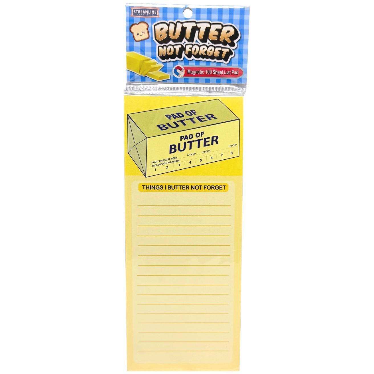 Butter Not Forget Magnet Pad