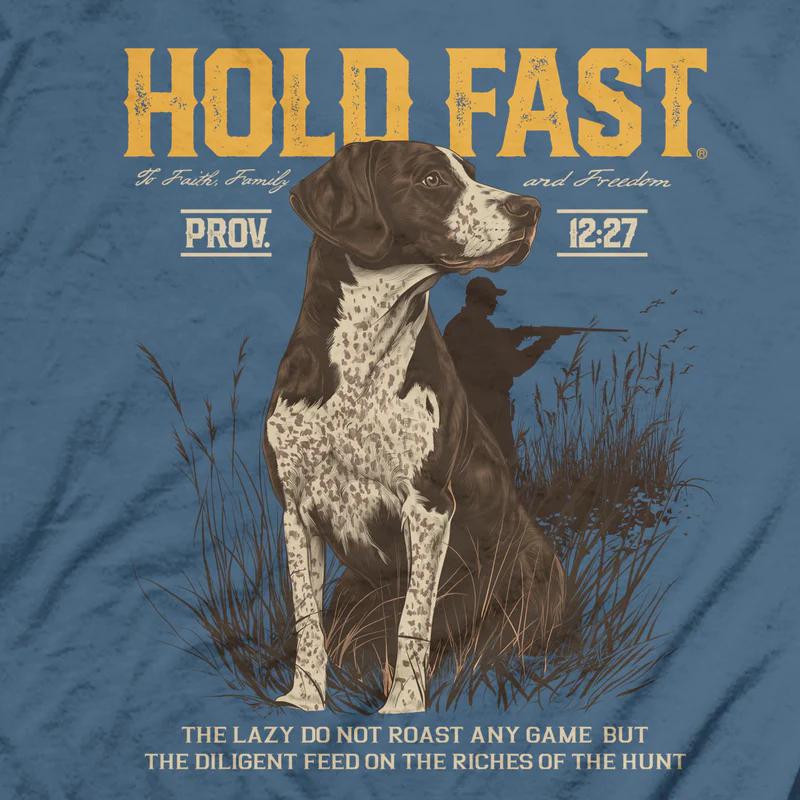 HOLD FAST Men's T-Shirt - Hunting Dog