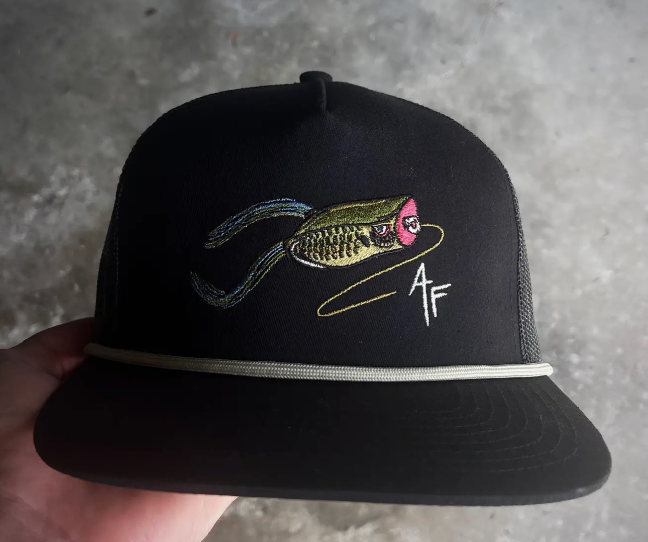 Frog - All Black Rope Hat
