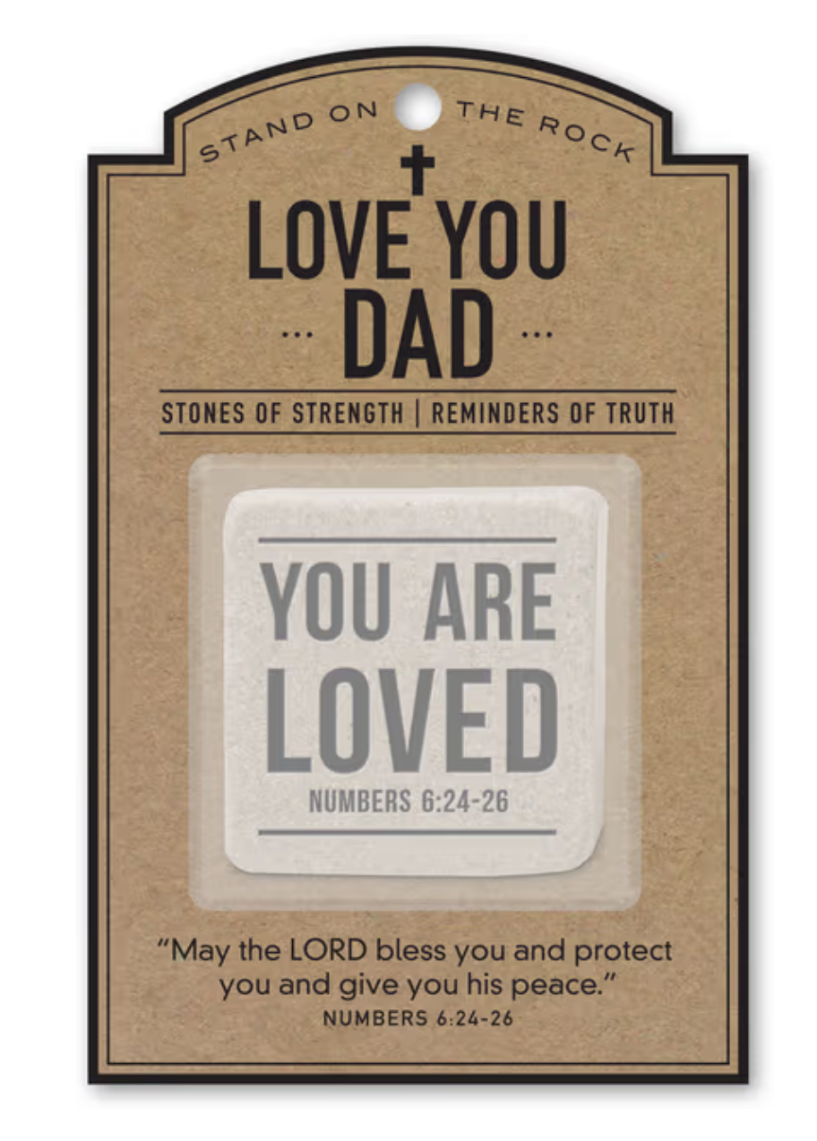 Stone Card You are Loved Dad