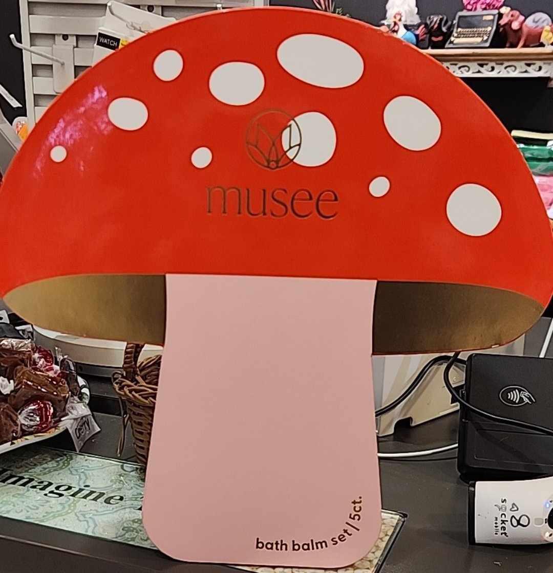 Mushroom Bath Balm Gift Set