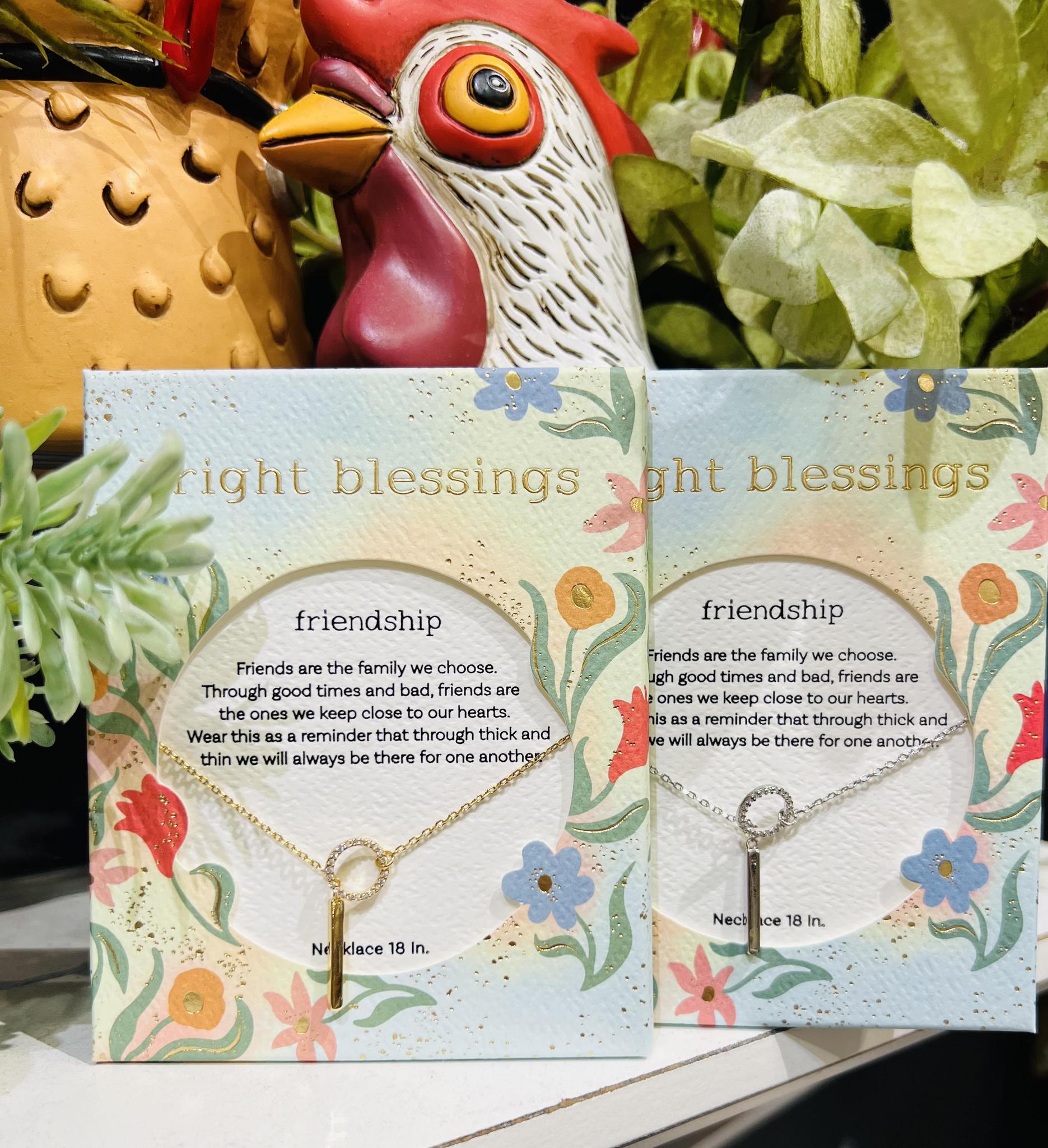 Bright Blessings Friendship Necklace