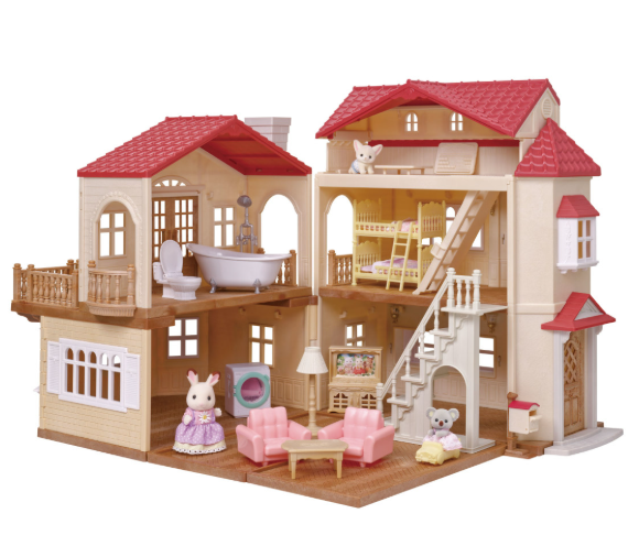 Calico Critters® Red Roof Country Home Gift Set -Secret Attic Playroom