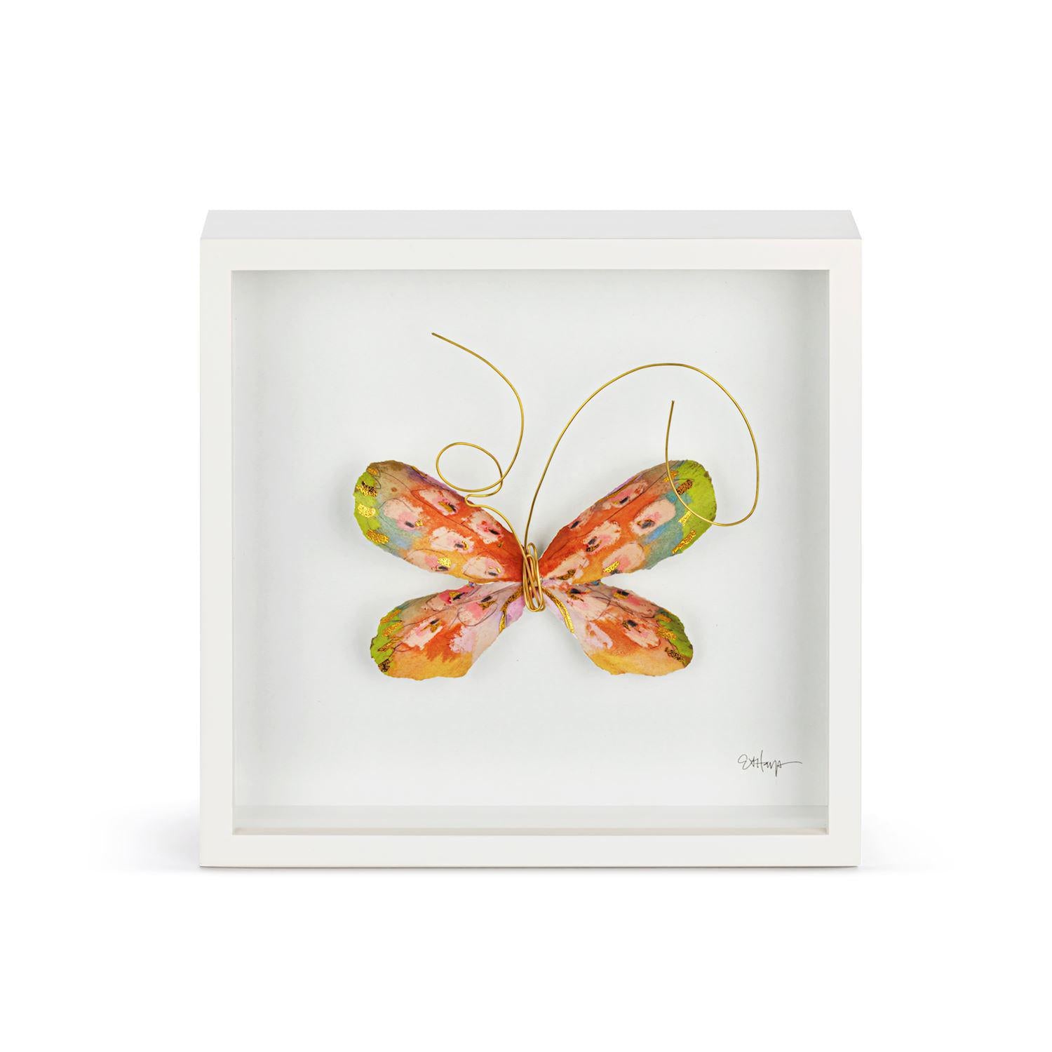 Butterfly Wall Art - 10"sq