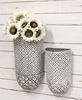 Shabby Chic Round Geometric Bucket