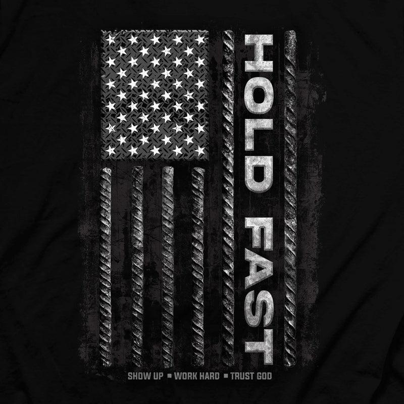 HOLD FAST Men's T-Shirt - Rebar Flag