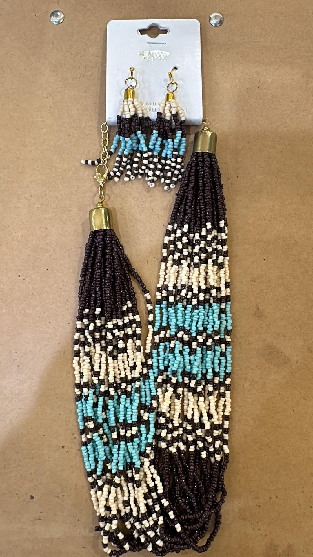 Seed Bead Layer Necklace